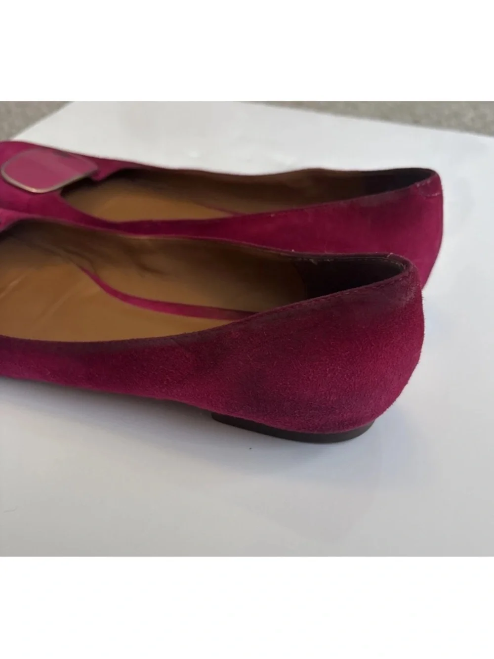 Lauren Ralph Lauren Women’s Camern Slip-On Ballet Flats In Geranium No Box Sz 9 - Picture 13 of 16
